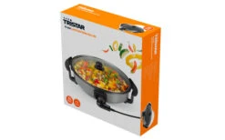 Tristar Party Pfanne Multifunktionspfanne Ø 40 Cm -MetalTextic Geschaft 121626 2541820