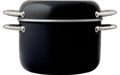 Berger Topfset Aluminium Stapelbar Schwarz 9-tlg. -MetalTextic Geschaft 203668 1401184