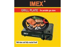 Imex Grillplatte Für Tischkocher -MetalTextic Geschaft 235900 2307652
