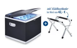 Dometic Kühlbox-Set CK40D Hybrid Kompressorkühlbox 38 Liter + Kühlboxständer