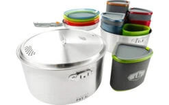 GSI Glacier Stainless Camper Kochset Inkl. Packsack -MetalTextic Geschaft 250547 2491021