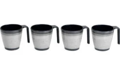 Flamefield Granite Melamin Geschirr-Set 12-tlg. Grey -MetalTextic Geschaft 252395 1808886