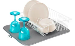 Metaltex Softex Microfaser Abtropfmatte Rot -MetalTextic Geschaft 252647 1808289 1