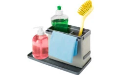 Metaltex Tidytex Spülbecken-Organizer Hellgrau -MetalTextic Geschaft 252751 1808101