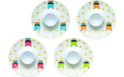 Flamefiled Camper Smiles Eierbecher-Set 4-tlg.