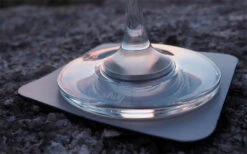 Silwy® Magnet-Champagnergläser (200 Ml) Inkl. Untersetzer 2er Set -MetalTextic Geschaft 297835 2707937