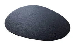 Silwy® Magnet-Platzset Mit Ledercoating Groß Blau -MetalTextic Geschaft 298607 2457331