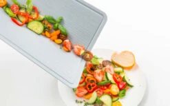 Koziol Organic Schneidebrett Snap 2.0 -MetalTextic Geschaft 307523 2680196