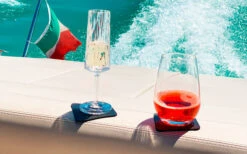 Silwy® Magnet-Kristallgläser Longdrink Mit Untersetzer 4 Tlg. (400 Ml) -MetalTextic Geschaft 336824 2409646