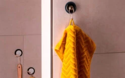 Silwy® Clever Magnethaken Inkl. Metall-Nano-Gel-Pad 5 Cm 2 Tlg. Schwarz -MetalTextic Geschaft 336851 2581283 1