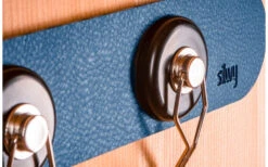 Silwy® Metall-Leiste 25 Cm Mit Ledercoating Black -MetalTextic Geschaft 336866 2618228 1