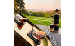 Silwy Magnet-Whiskygläser Inkl. Untersetzer (250 Ml) 2er Set -MetalTextic Geschaft 337076 2667452