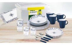 Brunner Blue Ocean Geschirr-Set 38 Tlg.