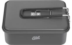 Esbit CS1100HA Trockenbrennstoff Aluminium Kochset 1,1 Liter -MetalTextic Geschaft 343272 2560357