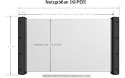 KiiPER Innenraumnetz Komplettset M 330 X 255 Mm -MetalTextic Geschaft 347747 2379677