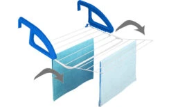 Metaltex Bries Heizungs- Und Balkonwäschetrockner Schwarz -MetalTextic Geschaft 352244 2435093