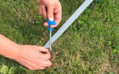 ProPlus Wäschespinne Mit Standfuß Inkl. 3 Heringe -MetalTextic Geschaft 373188 2293379