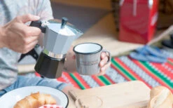 Bo-Camp Urban Outdoor Aluminium Espressozubereiter Für 6 Tassen -MetalTextic Geschaft 385654 2833630