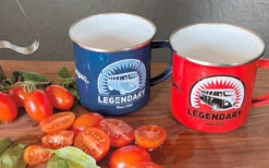 VW Collection T1 Bulli Emaille Tassen Set 2 Stück 350 Ml -MetalTextic Geschaft 386293 2837887