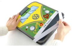 VW Collection T1 Bulli Faltbox Petrol / Blau -MetalTextic Geschaft 392905 2858093 1