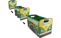 VW Collection T1 Bulli Faltbox Petrol / Blau -MetalTextic Geschaft 393118 2858111 1