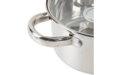 Bo-Camp Royal Edelstahl Kochtopf Set 3-tlg. -MetalTextic Geschaft 395011 2880164