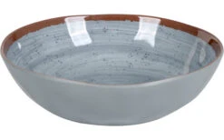 Bo-Camp Melamin Geschirr Set 12-tlg. Blau / Braun -MetalTextic Geschaft 395284 2893187 1