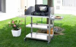 CF Parker 2-flammiger Gaskocher Ohne Zündsicherung Anthrazit -MetalTextic Geschaft 397914 2906028