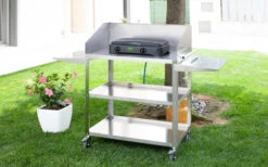 CF Parker 2-flammiger Gaskocher Ohne Zündsicherung Anthrazit -MetalTextic Geschaft 397980 2906046