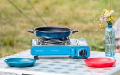 Campingaz Camp'Bistro DLX Campingkocher 2200 W -MetalTextic Geschaft 412259 3016071