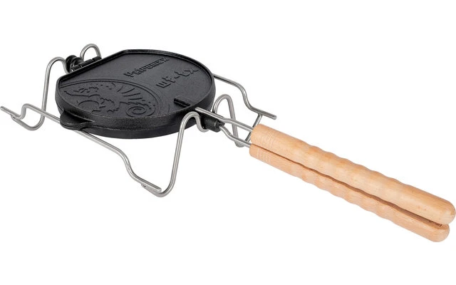 Petromax Gusseisen Wende Waffeleisen Inkl. Auflagesstell 3 Petromax Gusseisen Wende Waffeleisen Inkl. Auflagesstell