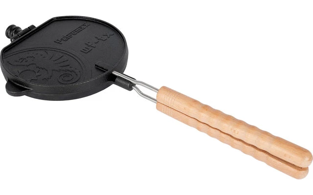 Petromax Gusseisen Wende Waffeleisen Inkl. Auflagesstell 4 Petromax Gusseisen Wende Waffeleisen Inkl. Auflagesstell – Bild 2
