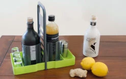 Purvario By Dörr Multi Tray Oele Flaschenhalter Pure Lemon -MetalTextic Geschaft 426821 3055401 1