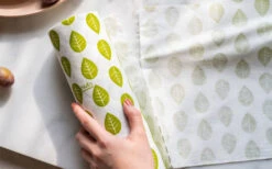 Nuts Innovations Bambus Papierrolle 40 Blatt -MetalTextic Geschaft 427773 3063035