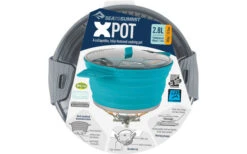 Sea To Summit X Pot Faltbarer Topf 2,8 Liter Grau -MetalTextic Geschaft 429176 3171284 1