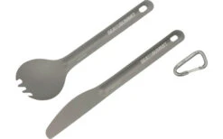 Sea To Summit AlphaLight Cutlery Set Besteckset 2-teilig: Messer, Gabel -MetalTextic Geschaft 429638 3162371