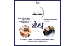 Silwy® Magnet-Bowl Schüssel Set 6 Stück Weiß -MetalTextic Geschaft 434481 3095246