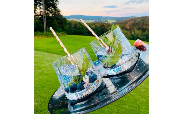 Silwy® Magnet-Kunststoffgläser Tumbler 6 Stück Grau (250 Ml) 4 Silwy® Magnet-Kunststoffgläser Tumbler 6 Stück Grau (250 Ml) – Bild 2