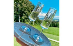 Silwy® Sekt Magnet Kunststoffgläser 2 Stück (150 Ml) -MetalTextic Geschaft 435594 3103500