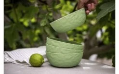 Koziol Club Geschirr-Set 16-tlg. Grün -MetalTextic Geschaft 444029 3144581