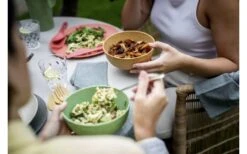 Koziol Club Geschirr-Set 16-tlg. Grün -MetalTextic Geschaft 445172 3144587