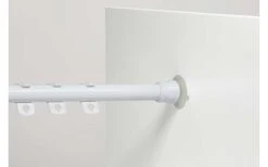 Teleskop-Kleiderstange Mit Saugfüßen 80-130cm -MetalTextic Geschaft 446750 3818314