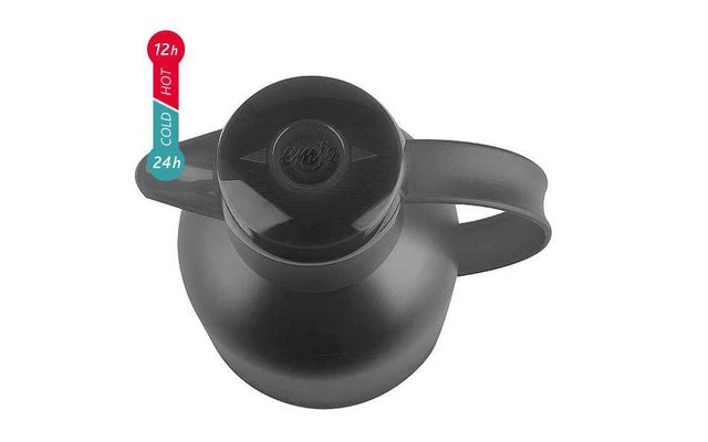 Emsa Isolierkanne Samba 1 Liter Blau Transluzent 5 Emsa Isolierkanne Samba 1 Liter Blau Transluzent – Bild 3