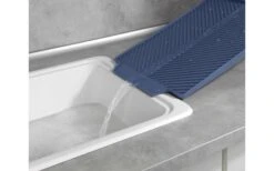 Wenko Linea Abtropfmatte 40 X 30 X 3 Cm Grau -MetalTextic Geschaft 459750 3155532