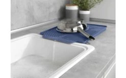 Wenko Linea Abtropfmatte 40 X 30 X 3 Cm Grau -MetalTextic Geschaft 460436 3155538