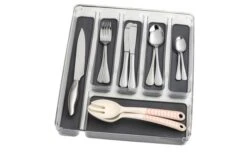 Wenko Besteckkasten 5 Fächer -MetalTextic Geschaft 480872 3163379