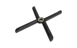 WEDO Topfuntersetzer Schwarz 25 Cm -MetalTextic Geschaft 481997 3595702 1