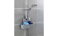 Wenko Duschcaddy Mod. Barcelona Grau -MetalTextic Geschaft 485553 3484398