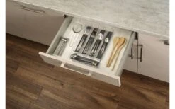 Wenko Besteckkasten 5 Fächer -MetalTextic Geschaft 486429 3163448