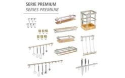 Wenko Küchenrollenhalter Premium -MetalTextic Geschaft 486549 3504505